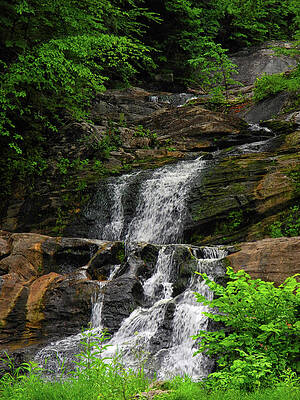 Wall Art featuring the photograph Kent Falls 2 by Raymond Salani III