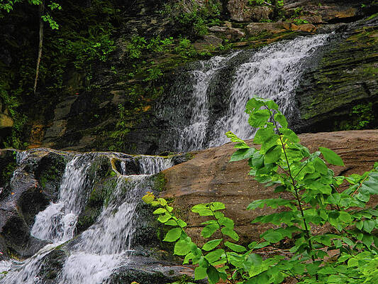 Wall Art featuring the photograph Kent Falls 3 by Raymond Salani III