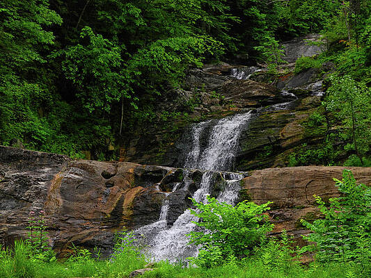Wall Art featuring the photograph Kent Falls by Raymond Salani III