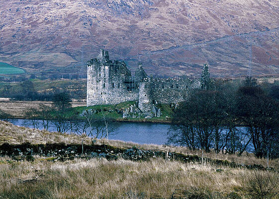 Wall Art featuring the photograph Kilchurn Castle, Scotland by Kenneth Campbell