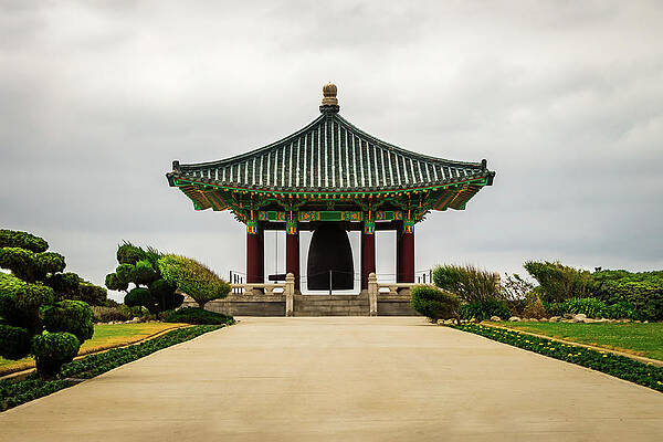 Beautiful Photograph - Korean Bell Of Friendship by Ed Clark