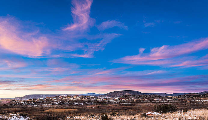 Wall Art featuring the photograph Laguna Pueblo Sunset by Duane Miller