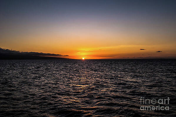 Wall Art featuring the photograph Lahaina Sunset by Blake Webster