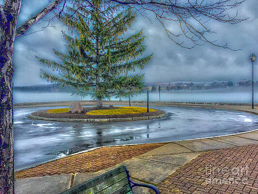 Finger Lake Photograph - Lake Fog by William Norton