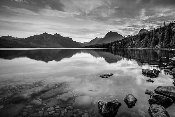 Wall Art featuring the photograph Lake McDonald - Glacier National Park by Adam Mateo Fierro