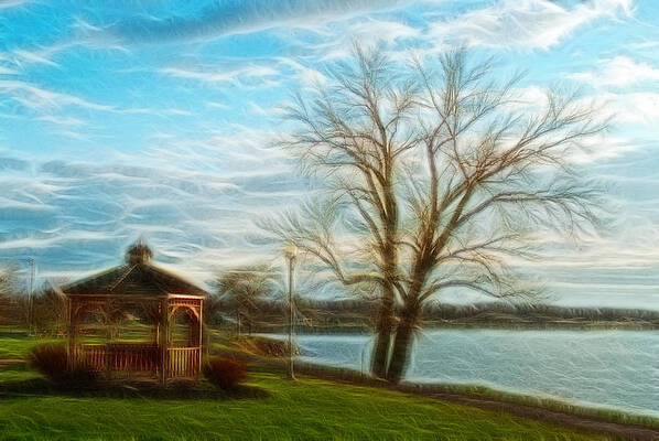 Color Photograph - Lake Seneca by Crystal Wightman