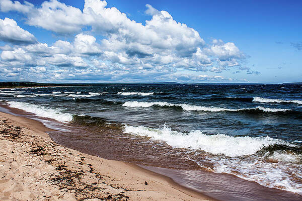 Serene Wall Art featuring the photograph Lake Superior by Joann Copeland-Paul