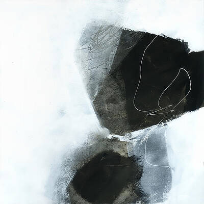Abstract Monochrome Composition Wall Art