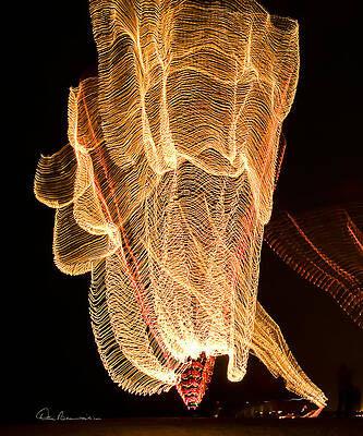 Abstract Photograph - Light Dance 2254 by Dan Beauvais