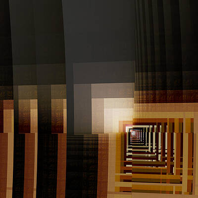 Geometric Wall Art featuring the digital art Light My Way by Vic Eberly