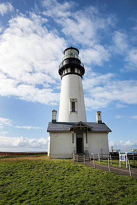 Sky Photograph - Lighthouse View by Mary Jo Allen