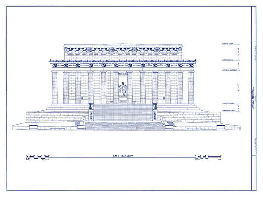 Lincoln Memorial - Washington, D.C.- circa 1914 by Wall Artifact
