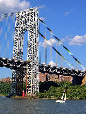Photograph - Little Red Lighthouse by Robert Newman