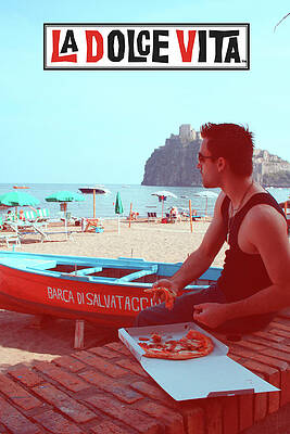 Boat Photograph - Living La Dolce Vita by La Dolce Vita