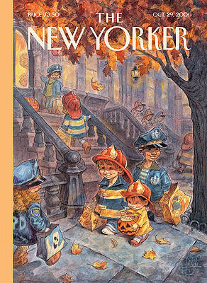 Halloween Night Trick-or-Treating Wall Art