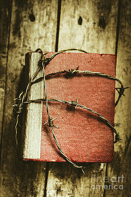 Wall Art featuring the photograph Locked Diary Of Secrets by Jorgo Photography