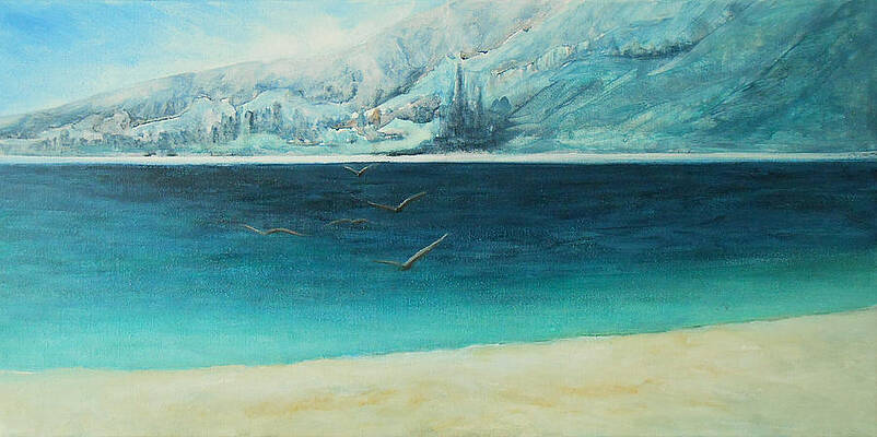 Sea Painting - Longing by Jane See