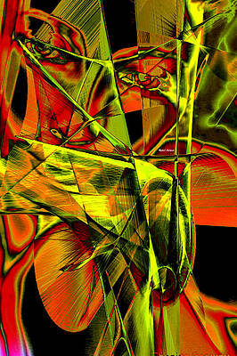 Accessory Wall Art featuring the digital art Look Who Is In There by Rafael Salazar