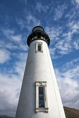 Sky Photograph - Looking Up At The Lighthouse by Mary Jo Allen