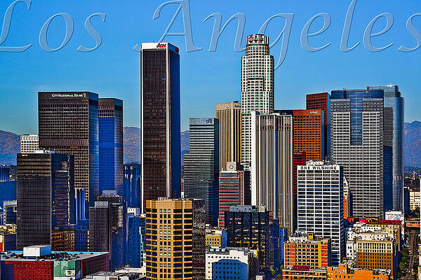 Los Angeles Wall Art featuring the photograph Los Angeles by Kelley King