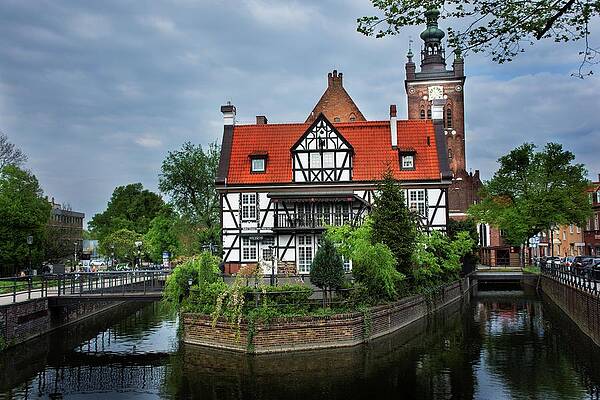 Wall Art featuring the photograph Lost In Time In Gdansk by Robert Grac