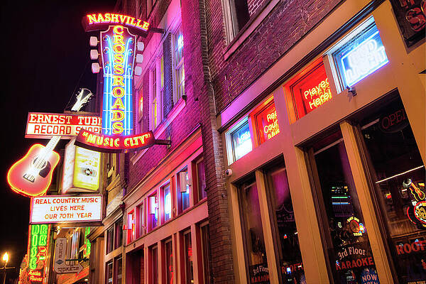 Nashville Broadway Photos for Sale by Gregory Ballos
