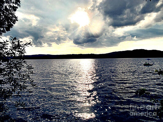 Landscape Wall Art featuring the photograph Luminous Lakeside by Onedayoneimage Photography