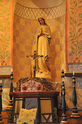 California Wall Art featuring the photograph Madre Eschua Mi Oracion by C Thomas Cooney