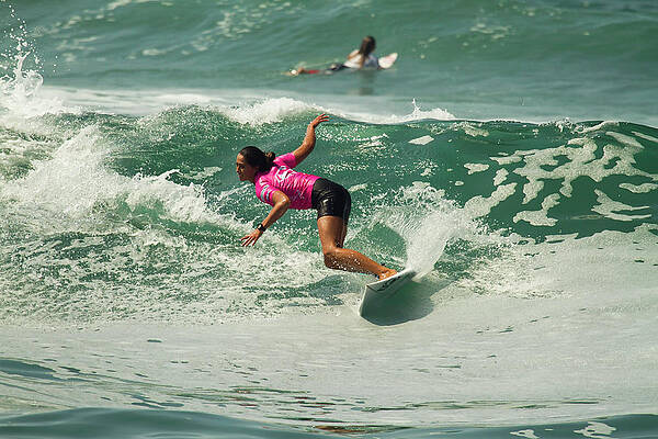Athlete Wall Art featuring the photograph Malia Manuel by Waterdancer