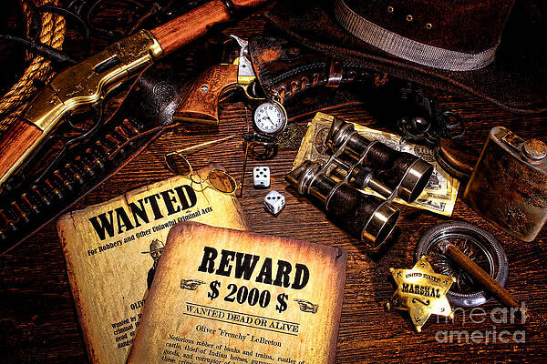 Vintage Western Memorabilia Photograph