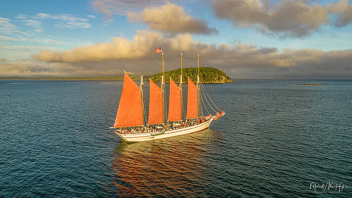 Seascape Photograph - Margaret Todd by Veterans Aerial Media LLC