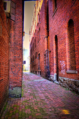Ohio Wall Art featuring the photograph Marietta Alley by Jonny D