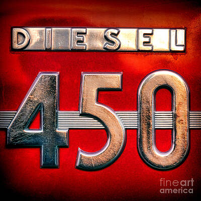 Wall Art featuring the photograph Mc Cormick Farmall Diesel 450 by Olivier Le Queinec