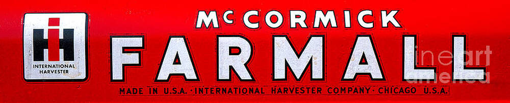 McCormick Farmall Logo Wall Art