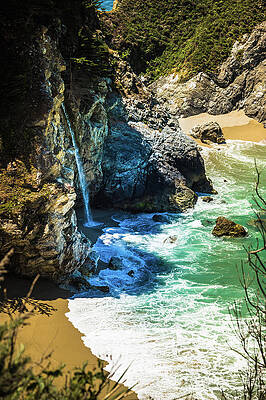 California Photograph - McWay Falls by Blake Webster
