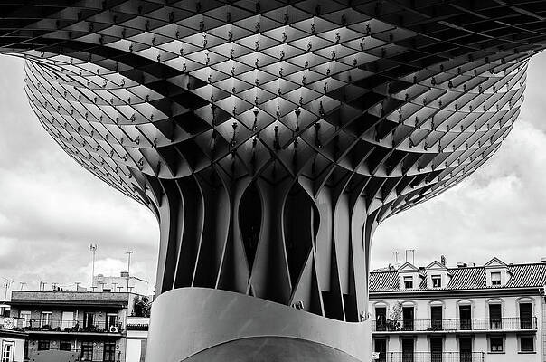 Architecture Photograph - Metropol Parasol - Details by AM FineArtPrints