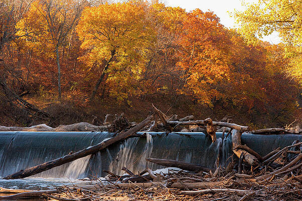 Wall Art featuring the photograph Miller's Dam by Jeff Phillippi
