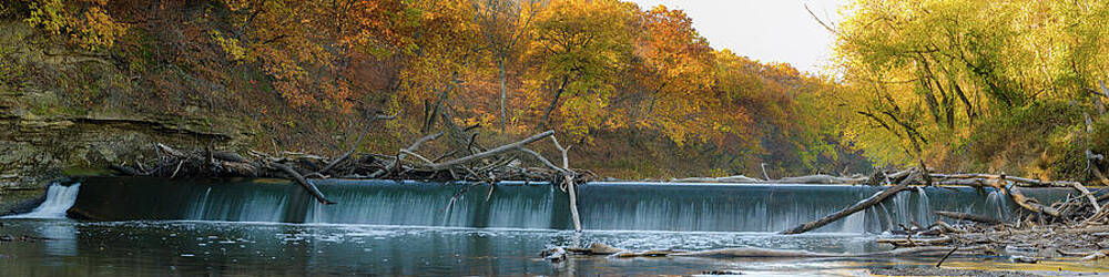 Wall Art featuring the photograph Miller's Dam Pano by Jeff Phillippi