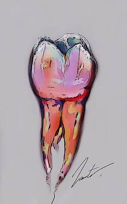 Digital Art - Molar #14 by Ianto Thomas