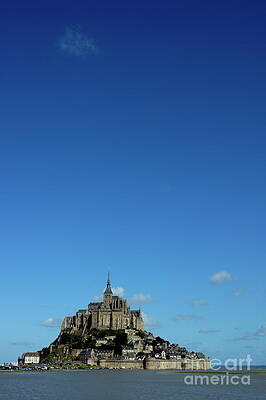 Wall Art featuring the photograph Mont Saint-Michel In France by Sami Sarkis Photography