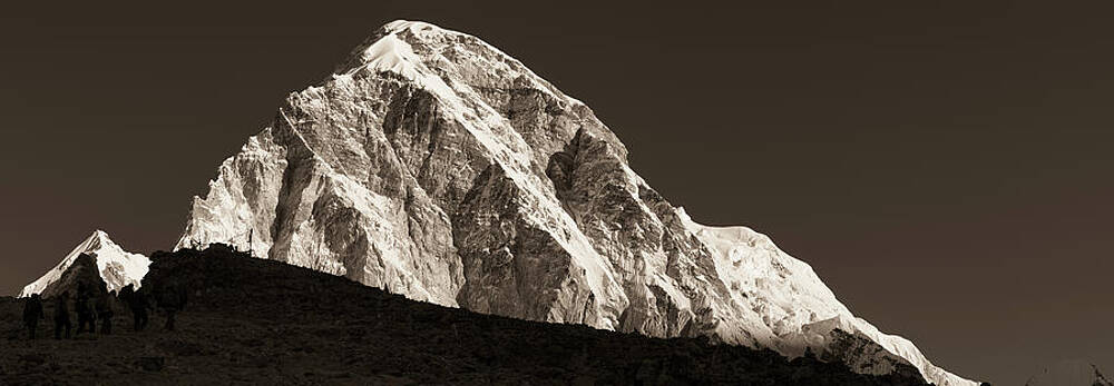 Nature Wall Art featuring the photograph Morning Climb To Kala Patthar by Owen Weber
