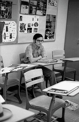 Phoenix Photograph - Most Scholarly Student, 1972 by Jeremy Butler