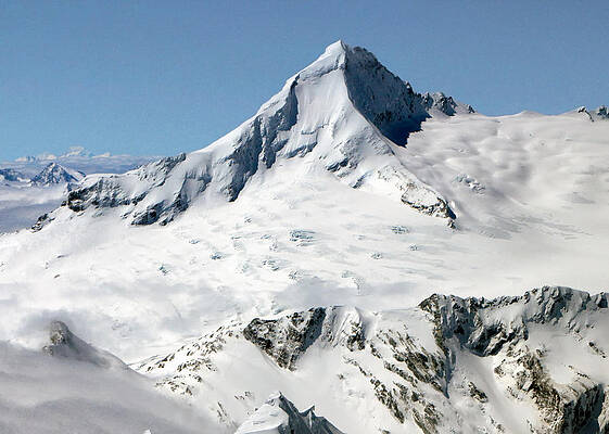 Rocky Photograph - Mount Aspiring by Nicholas Blackwell