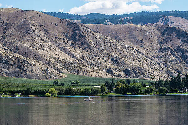 September Photograph - Columbia Plateau Above Columbia River by Tom Cochran