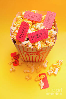 Wall Art featuring the photograph Movie Time by Jorgo Photography