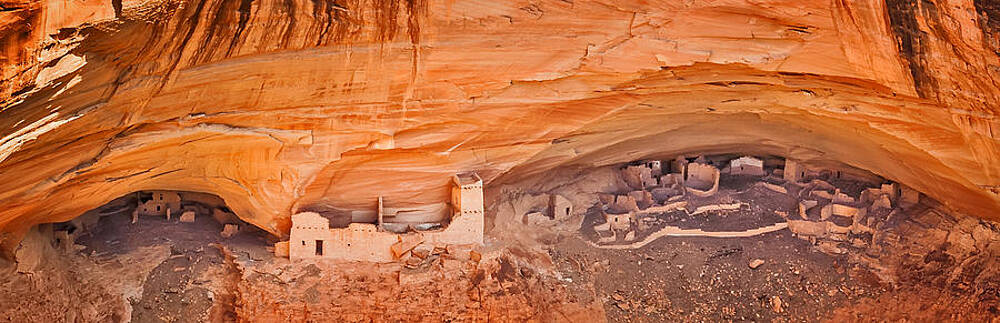 Wall Art featuring the photograph Mummy Cave Ruin - Canyon De Chelly National Monument Photograph by Duane Miller