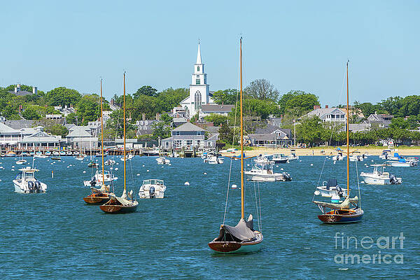 Massachusetts Wall Art featuring the photograph Nantucket Harbor I by Clarence Holmes