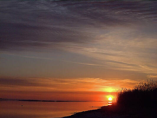 Reflection Photograph - Narrow Bay by Robert Newman