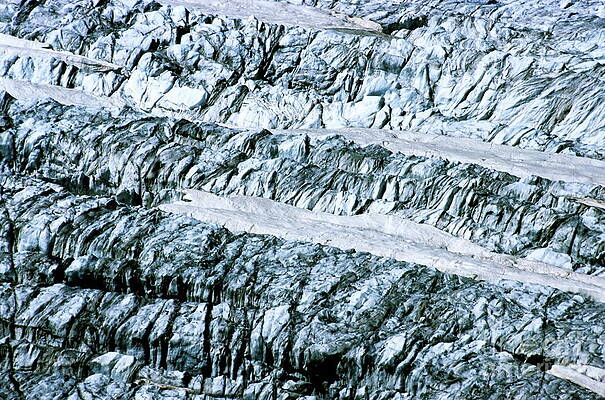 Europe Photograph - Natural Pattern Of The Glacial Landscape Of La Girose by Sami Sarkis Photography