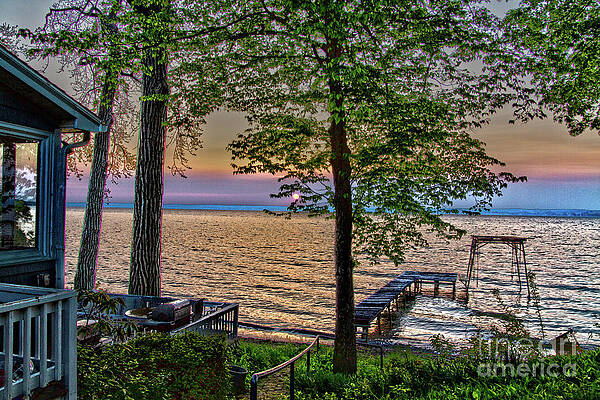 Sunrise Photograph - Nature's Morning Hug by William Norton